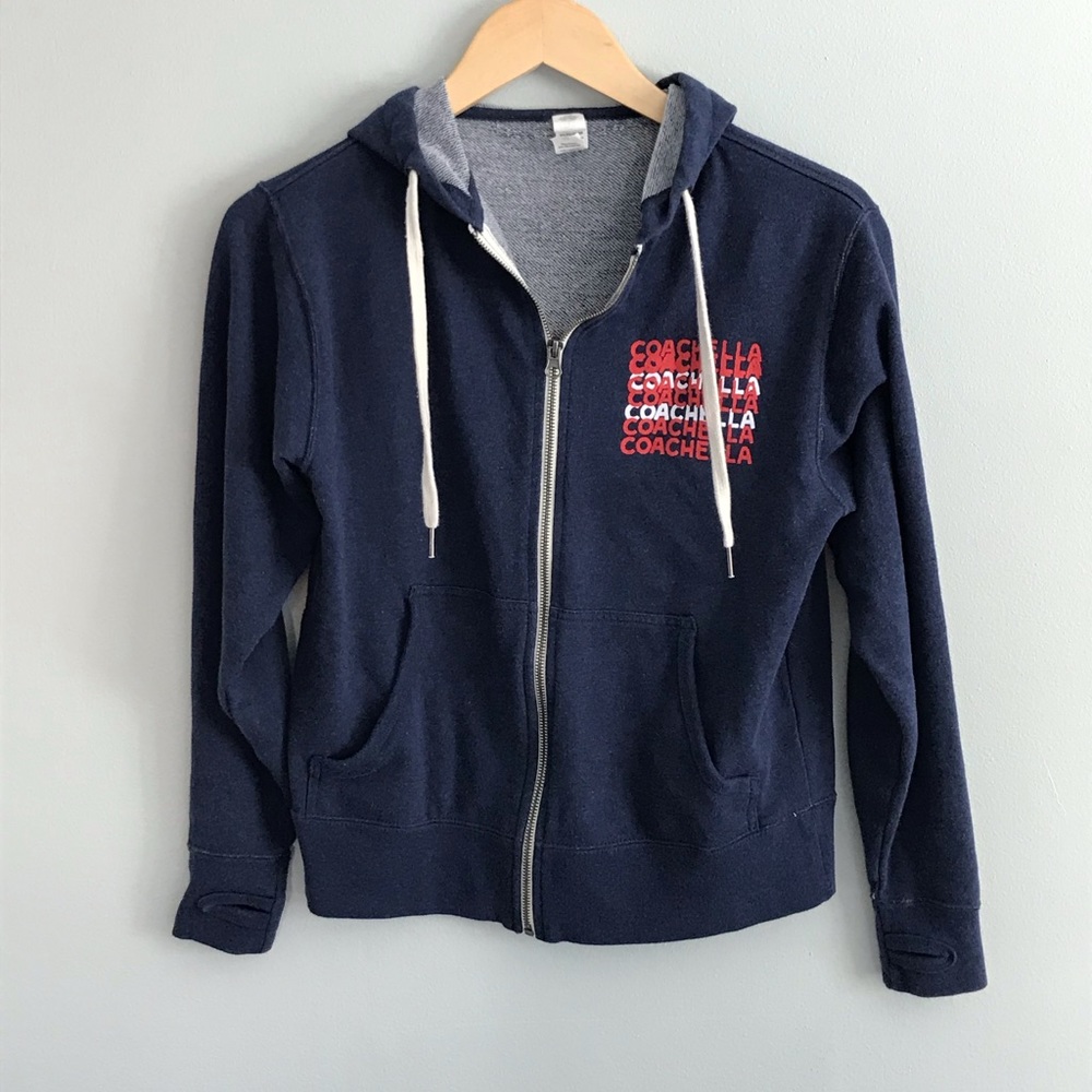 2018 Coachella women XS navy hoodie